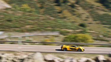 Driving a McLaren P1 in the Pyrenees